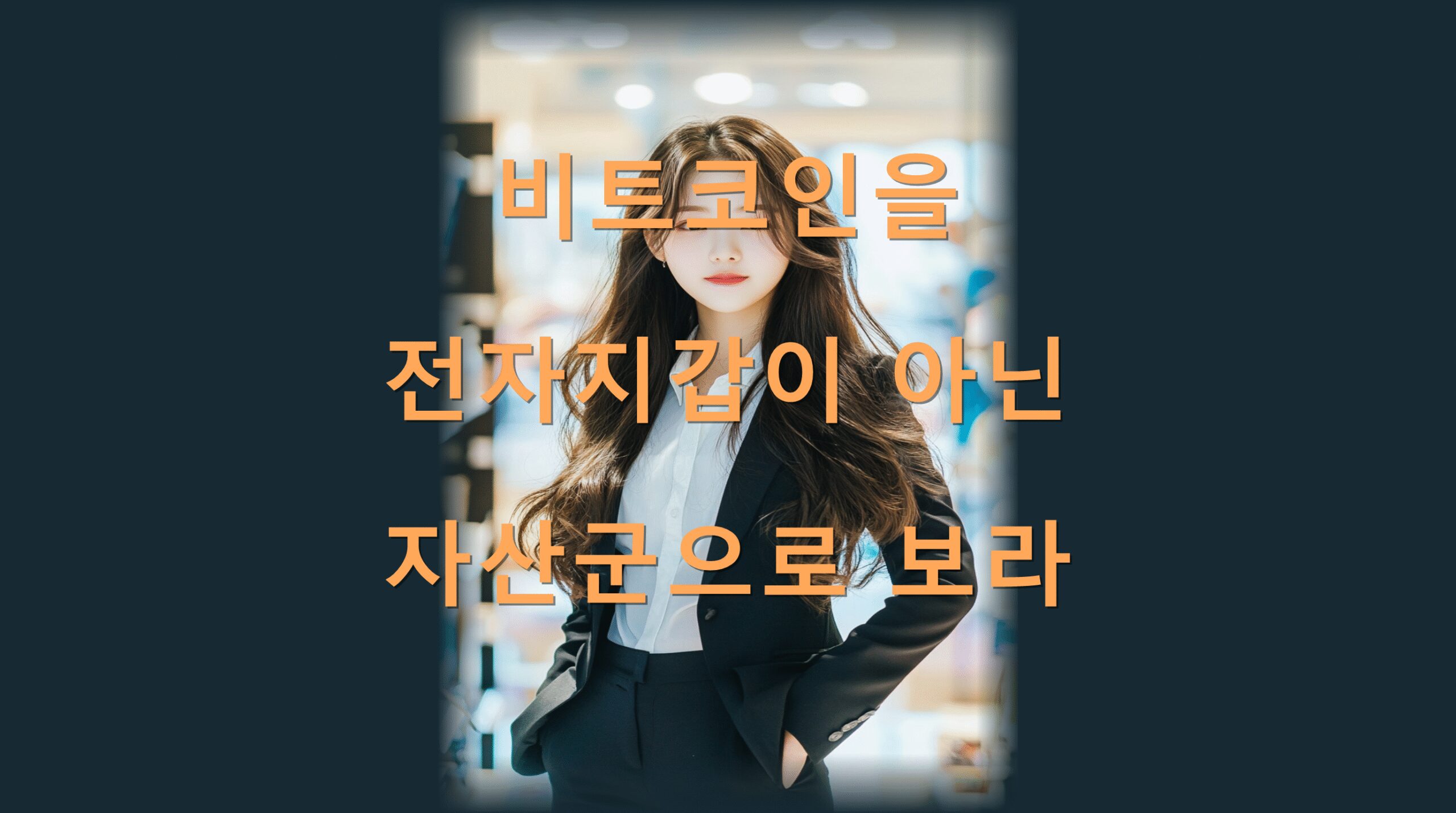 비트코인을 전자지갑이 아닌 자산군으로 보라
